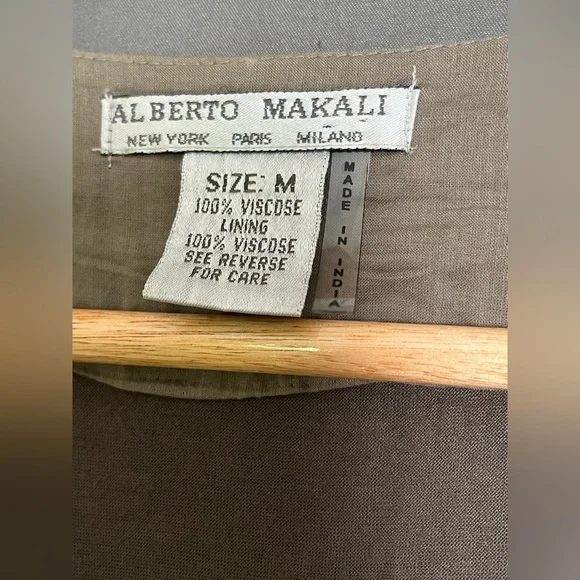 Alberto Makali M Multi Color Embellished V-Neck Sleeveless Dress - Picture 5 of 5